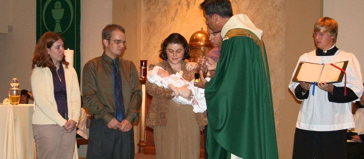 adoption into God's family through baptism